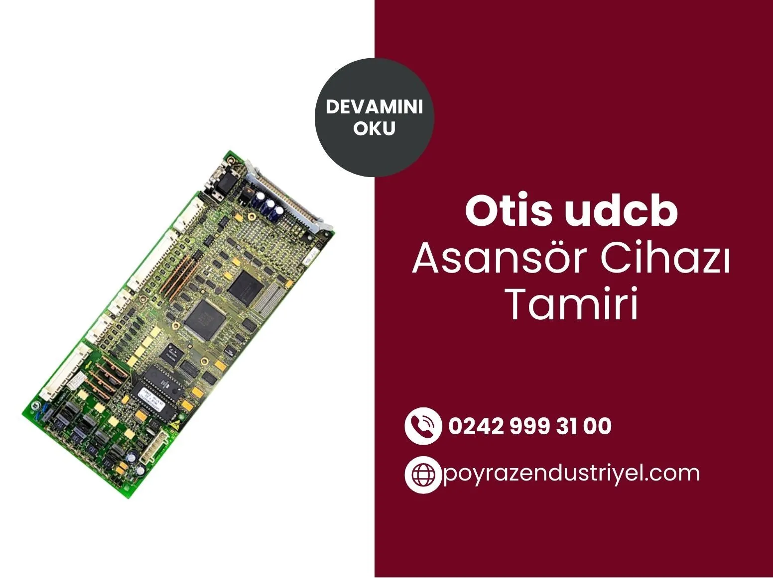 Otis Udcb Asansör Cihazı Tamiri
